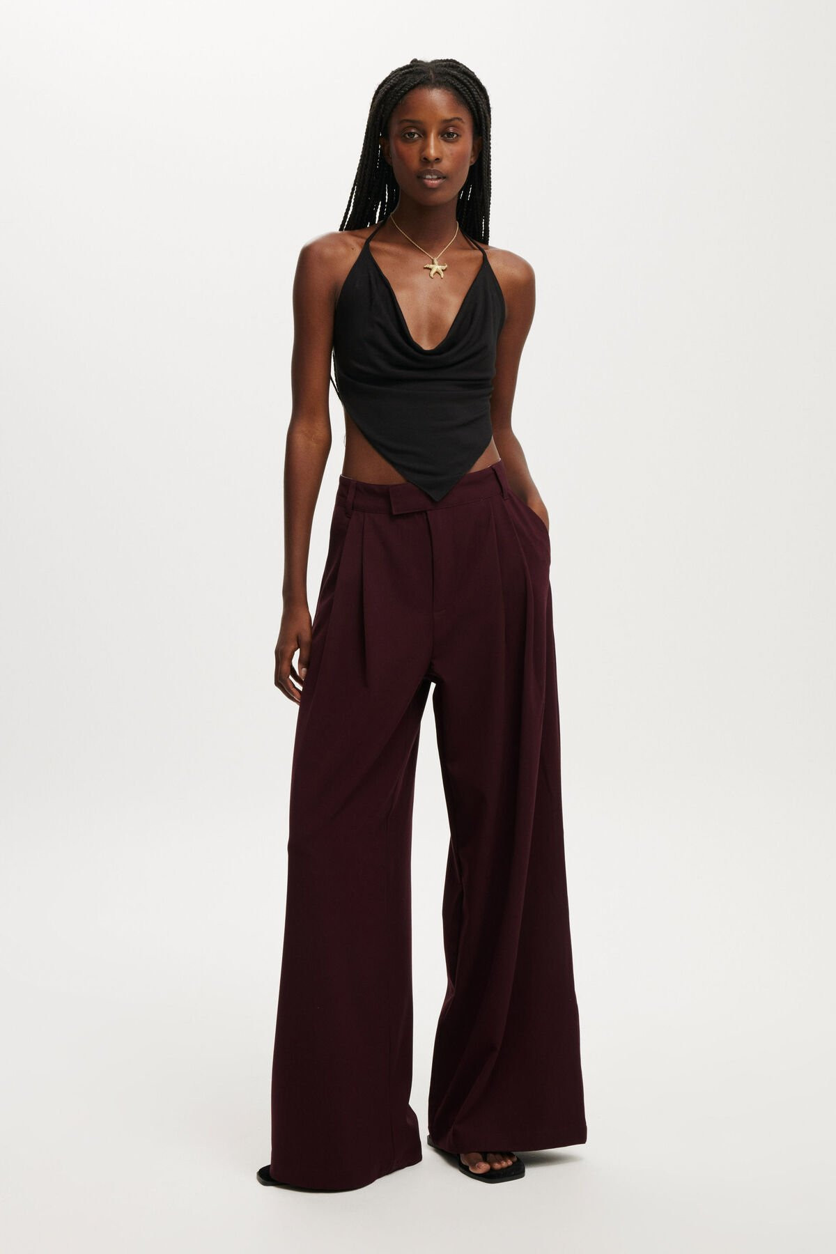 Izzy Pleated Suiting Pant | Cotton On (ANZ)