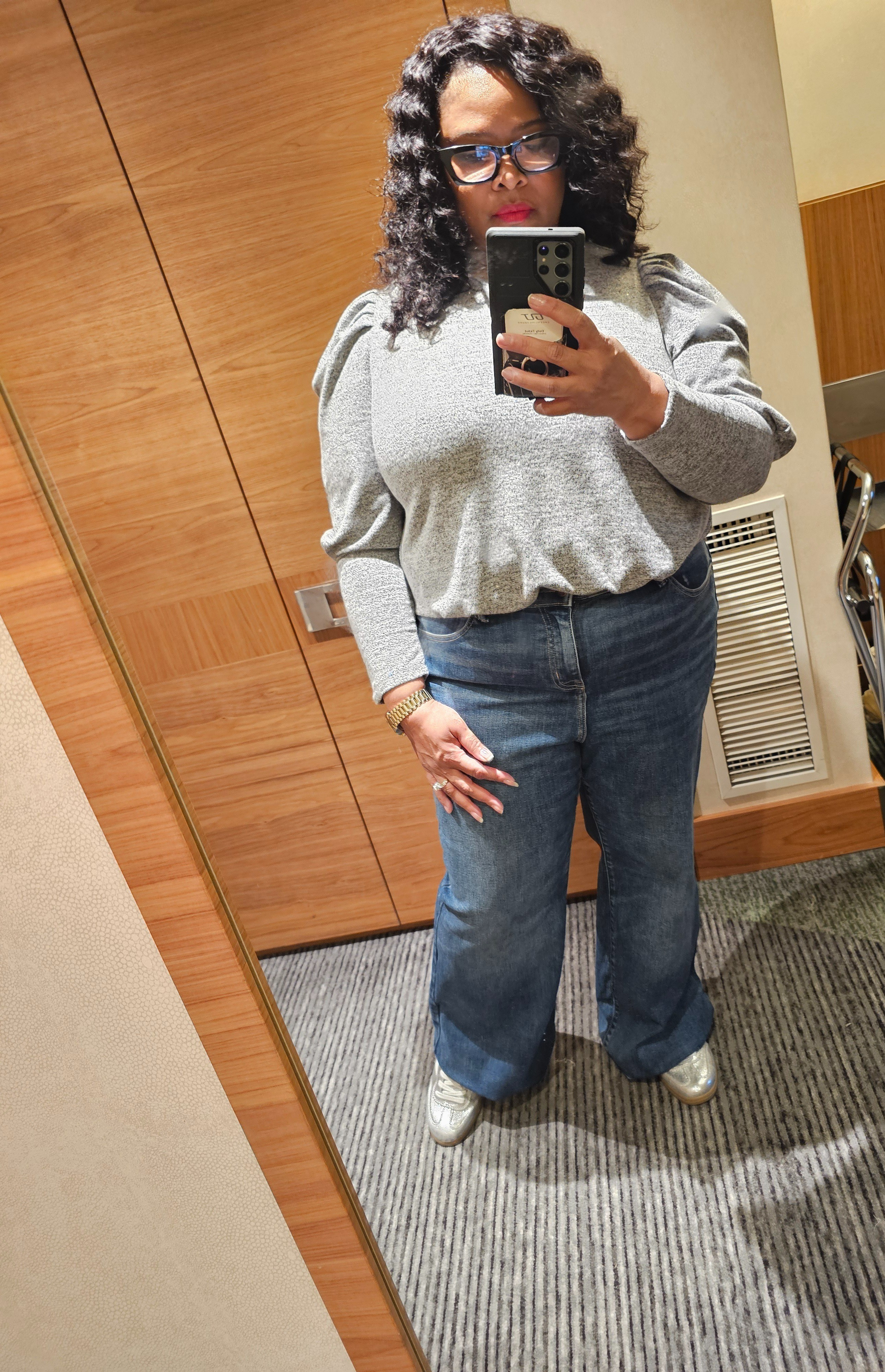 I absolutely love the details of this stop.  Just enough puffer and sparkle to make sure statement.  Memory foam sneakers were great for standing during cooking class.

#LTKPlusSize #LTKTravel #LTKStyleTip