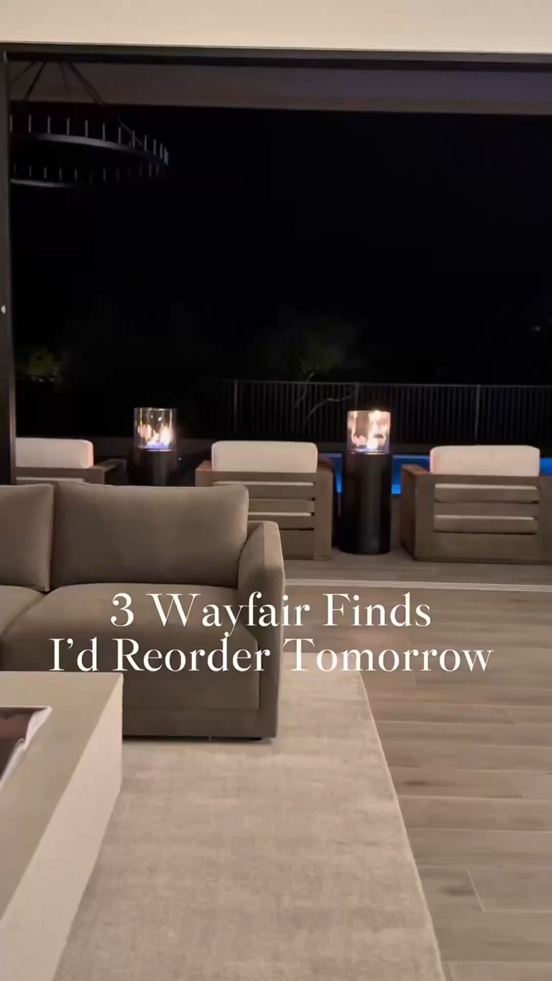 Three Wayfair finds I’d buy again 🤍 

Patio Chairs. Resort Patio Chairs. Ottomans. Neutral Ottomans. Travertine Stone table. Pedestal Table.

#wayfair #wayfairhome #wayfairfinds #wayfairdecor #homewithheart #modernhome #neutraldecor




#LTKFindsUnder100 #LTKHome