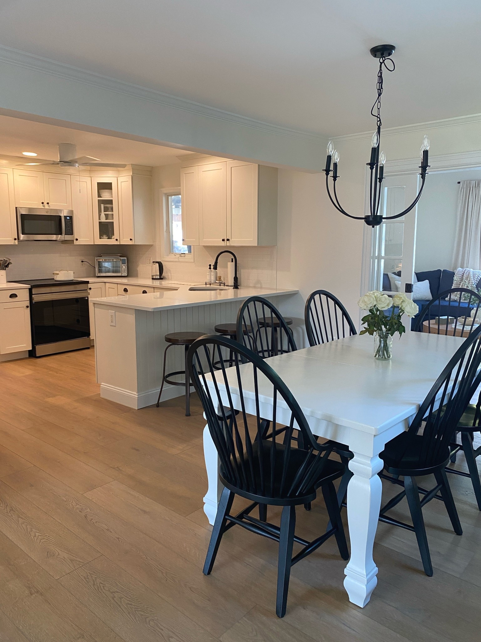 Neutral tones and timeless touches—this space is all about calm and comfort. #kitchen

#LTKHome #LTKFamily