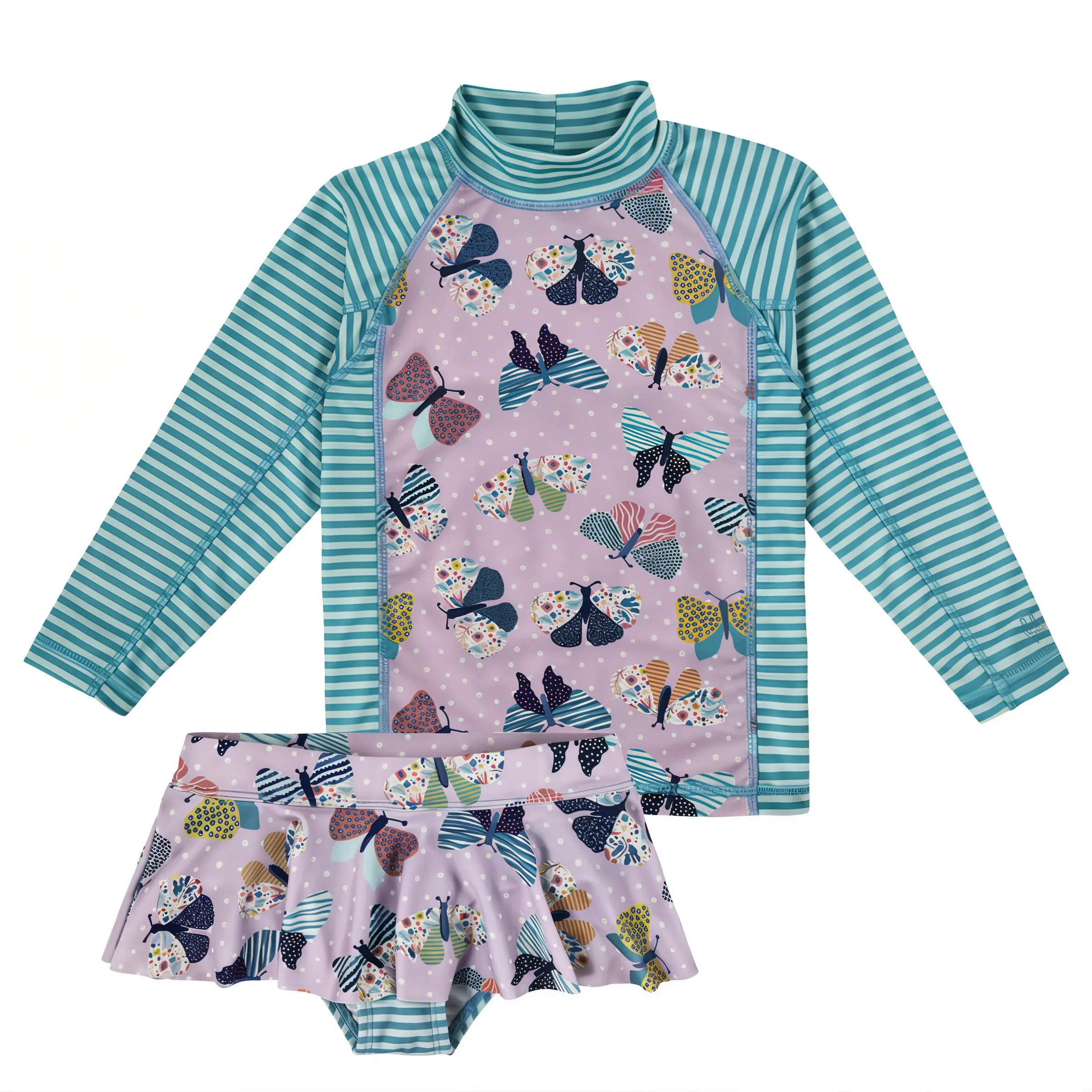 2PC Long Sleeve Sunny Swim Set (Women) | Nordstrom | Nordstrom