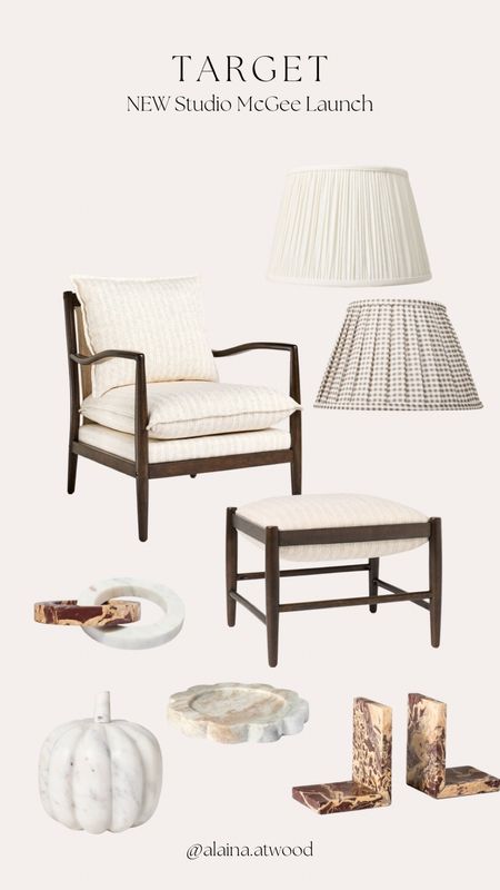 Target Studio McGee’s new launch! Hurry fast, these items won’t last long! 
home, home decor, target home, threshold by studio mcgee, pleated lamp shades, accent chair, ottoman, table decor, candle tray, decorative rings, book ends 

#LTKStyleTip #LTKHome