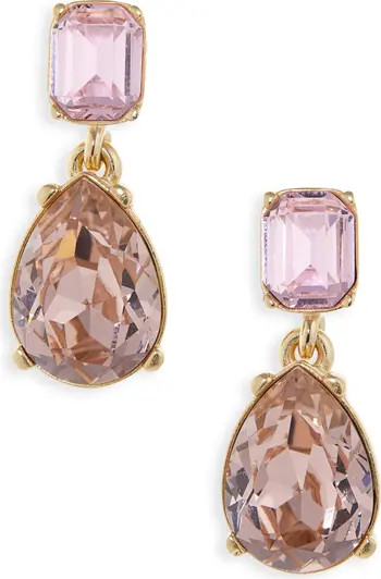 Oscar de la Renta Crystal Drop Earrings | Nordstrom | Nordstrom
