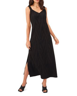 VINCE CAMUTO V Neck Jacquard Maxi Dress  Women - Bloomingdale's | Bloomingdale's (US)