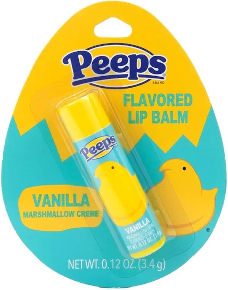 Peeps (1) Easter Candy Flavored Lip Balm - Vanilla Marshmallow Creme - Net Wt. 0.12 oz / 3.4 g | Amazon (US)