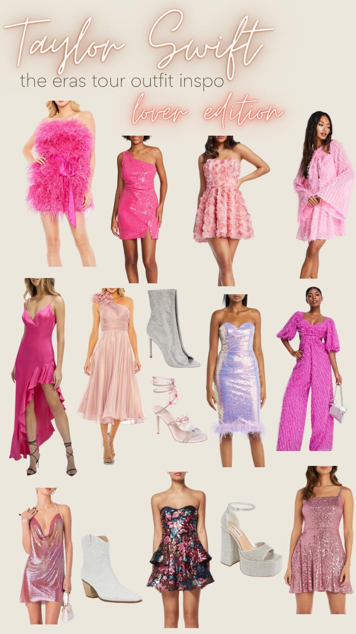 Taylor Swift Eras Tour outfit inspo | Lover Style 💗

#LTKstyletip #LTKtravel #LTKFind