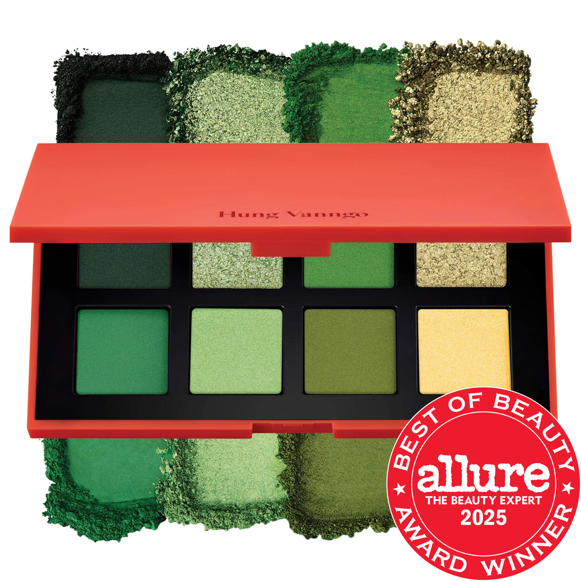 HUNG VANNGO BEAUTY Color Story Eyeshadow Palette Generous Green & Yellow 8 x 0.06 oz/1.8 g | Sephora (US)