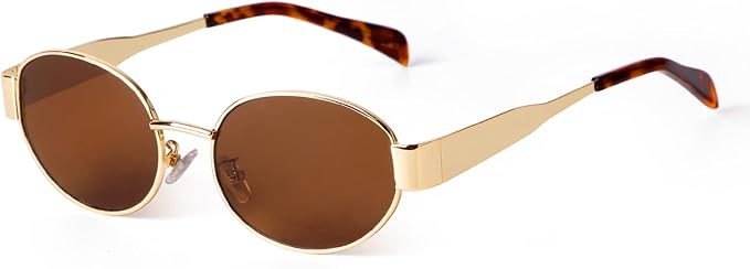 VIA LEECA Retro Sunglasses for Women Men, 90s UV400 Protection Sun Glasses Classic Shades | Amazon (US)