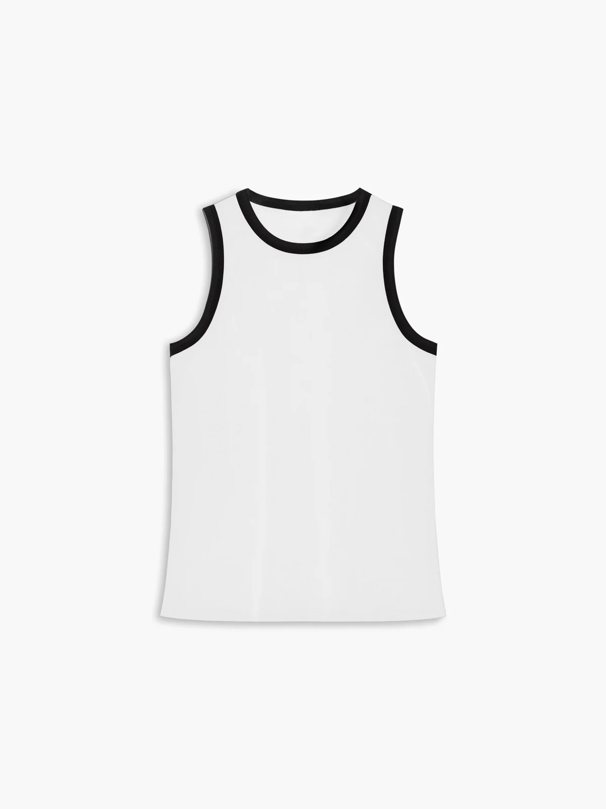 Worth A Million Contrast Trim Tank Top | Commense