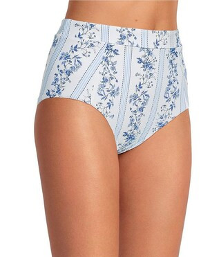 Skies The Limit High Waist Swim Bottom | Dillard's