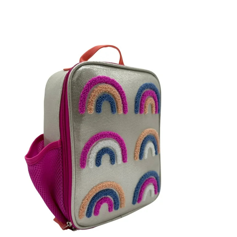 Make It Rainbow Kids Insulated Reusable Lunch Bag with Mesh Water Bottle Pocket and Handle | Walmart (US)