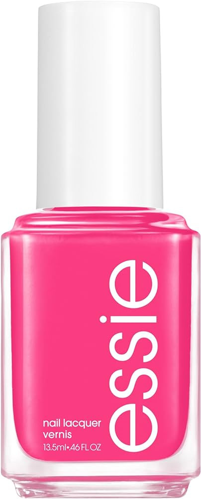 essie Salon-Quality Nail Polish, 8-Free Vegan, Hot Pink, Mod Square, 0.46 fl oz | Amazon (US)