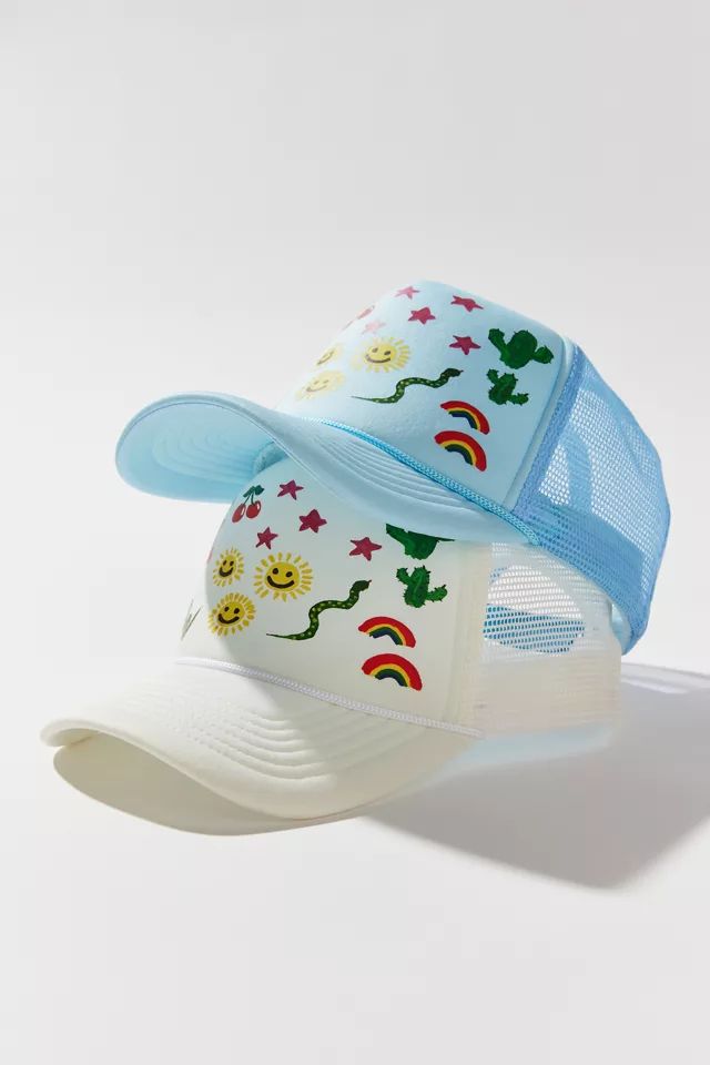 Coney Island Picnic Art Doodles Trucker Hat | Urban Outfitters (US and RoW)