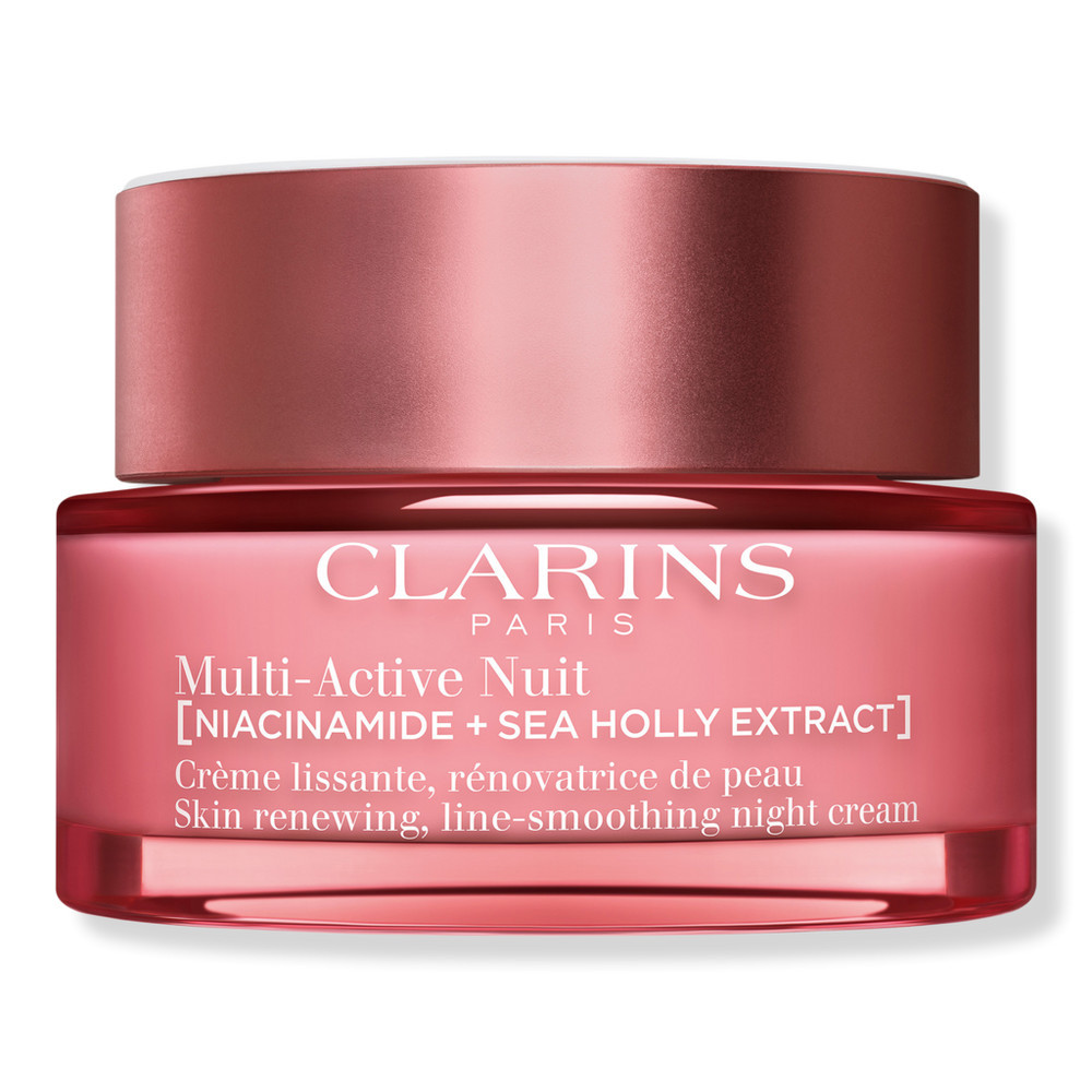 Clarins Multi-Active Night Moisturizer for Lines, Pores, Glow with Niacinamide | Ulta