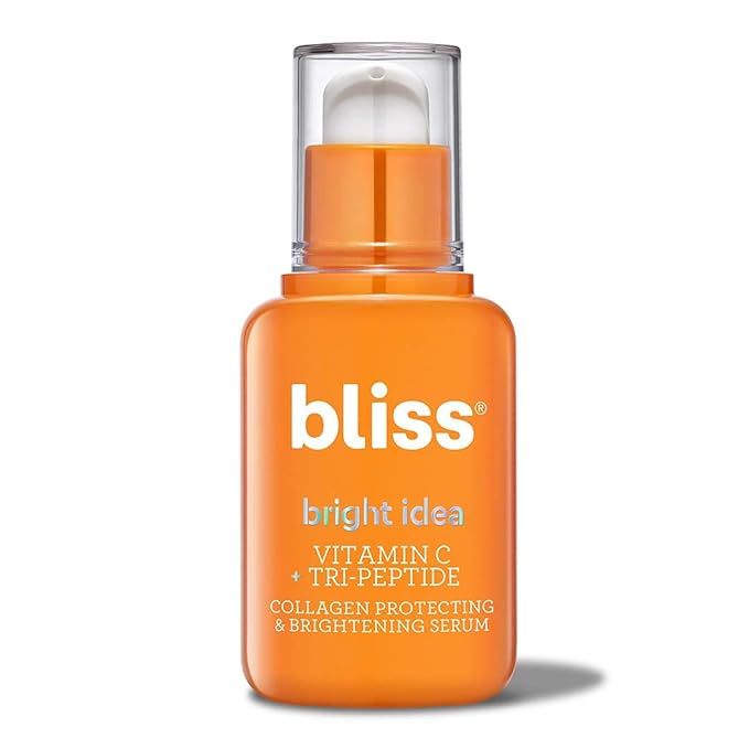Bliss Bright Idea Vitamin C & Tri-Peptide Collagen-Protecting & Brightening Skin Care | Brightens... | Amazon (US)