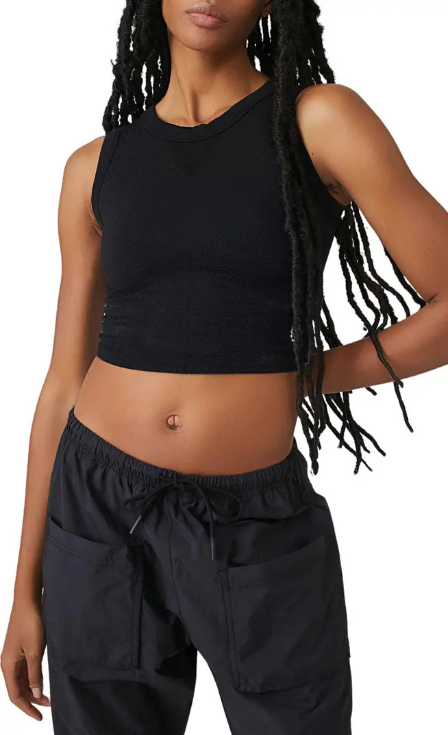 Free People FP Movement Free Throw Crop Muscle Tank Top | Nordstrom | Nordstrom