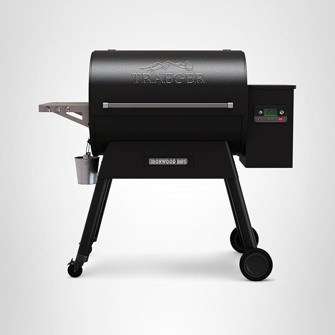 Traeger Ironwood 885 Wood Pellet Grill and Smoker, WiFi Pellet Smoker Grill with Super Smoke Mode... | Amazon (US)
