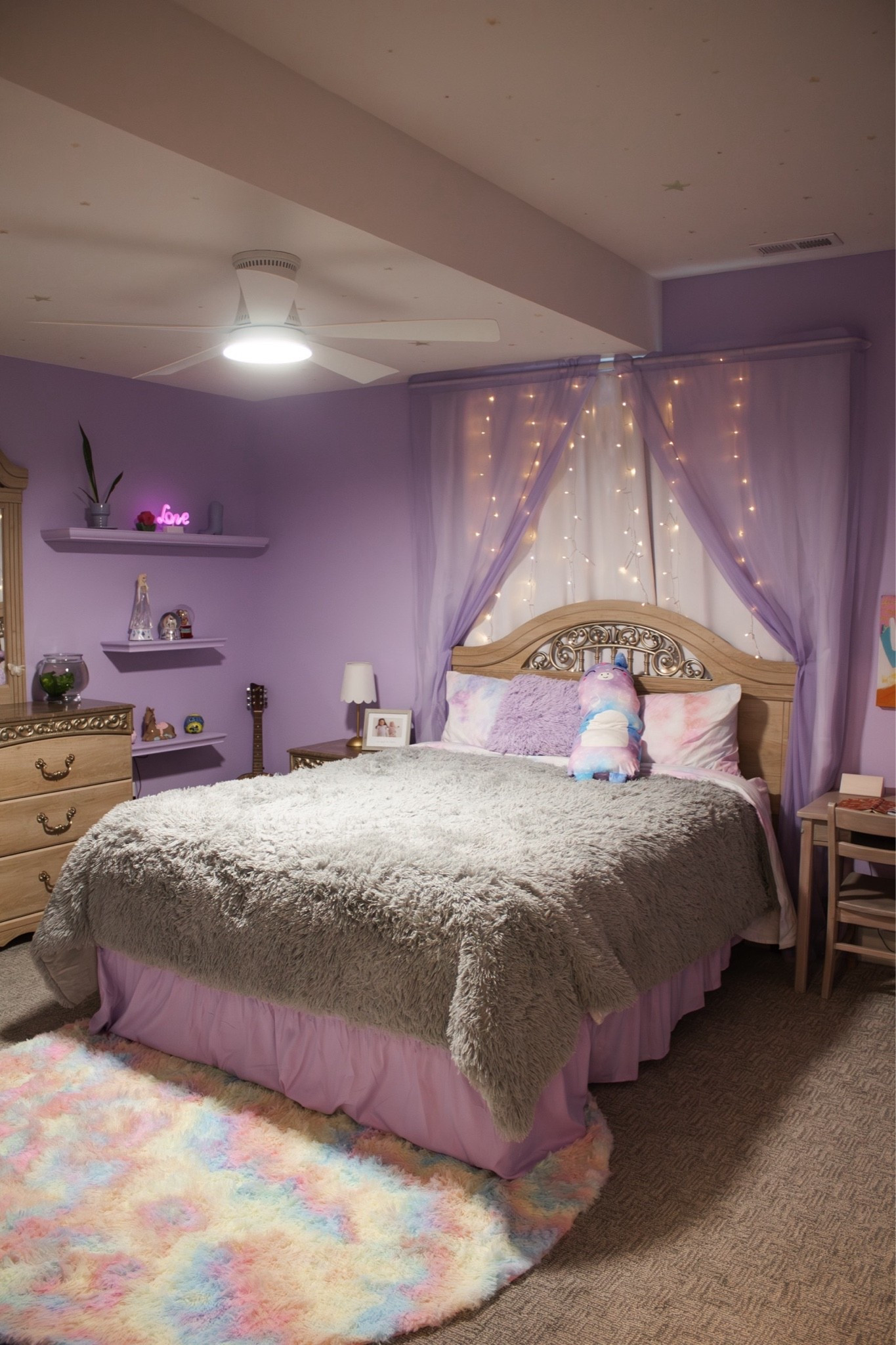 We surprised our daughter with a room make over for her 6th birthday!! She went to her grandma’s house and we flipped the room in one day! Including painting the room purple!

#LTKmomlife #LTKHome #LTKKids