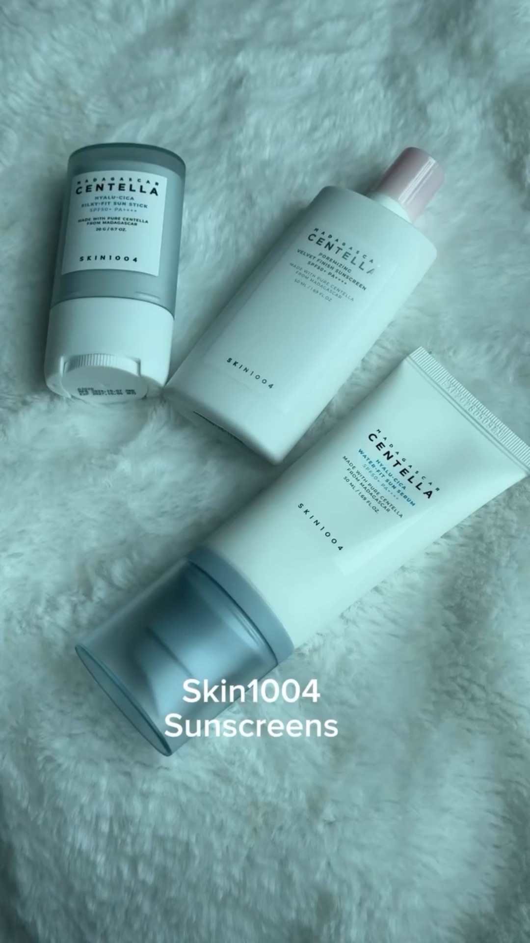 This sun serum is amazing 😻 
@skin1004influencer @skin1004official