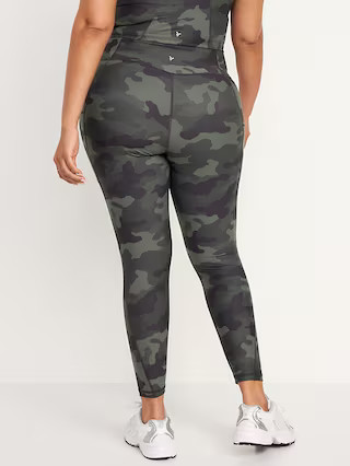 High-Waisted PowerSoft 7/8 Pocket Leggings | Old Navy (US)
