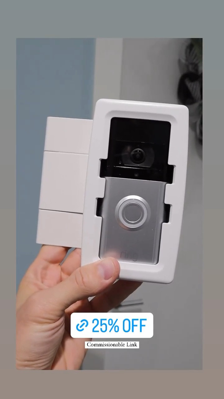 Sale Alert! For a limited time you can purchase this Door Bell Gadget that will securely keep your doorbell in place! 

#LTKsalealert #LTKunder50 #LTKhome