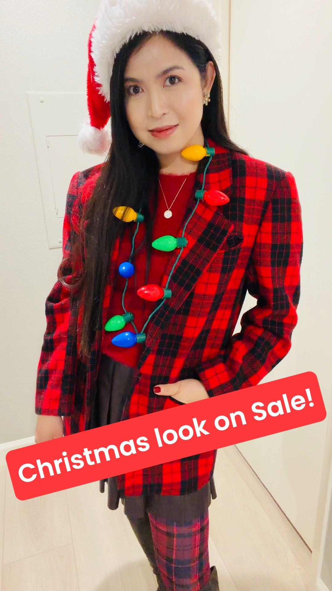 This uber-extra Christmas girl look is on sale!👏Blazer is vintage, linked sale items below! Makes me wish it was Christmas again😁🥳🤶🌲❤️💚







#ltkholiday #ltkchristmas #red #redblazer #postholidaysale #nordstrom #vicicollection #skims #dsw

#LTKSeasonal #LTKGiftGuide #LTKSaleAlert