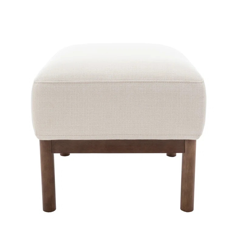 Ebern Designs Kreindler 25" Wide Rectangle Footstool Ottoman & Reviews | Wayfair | Wayfair North America