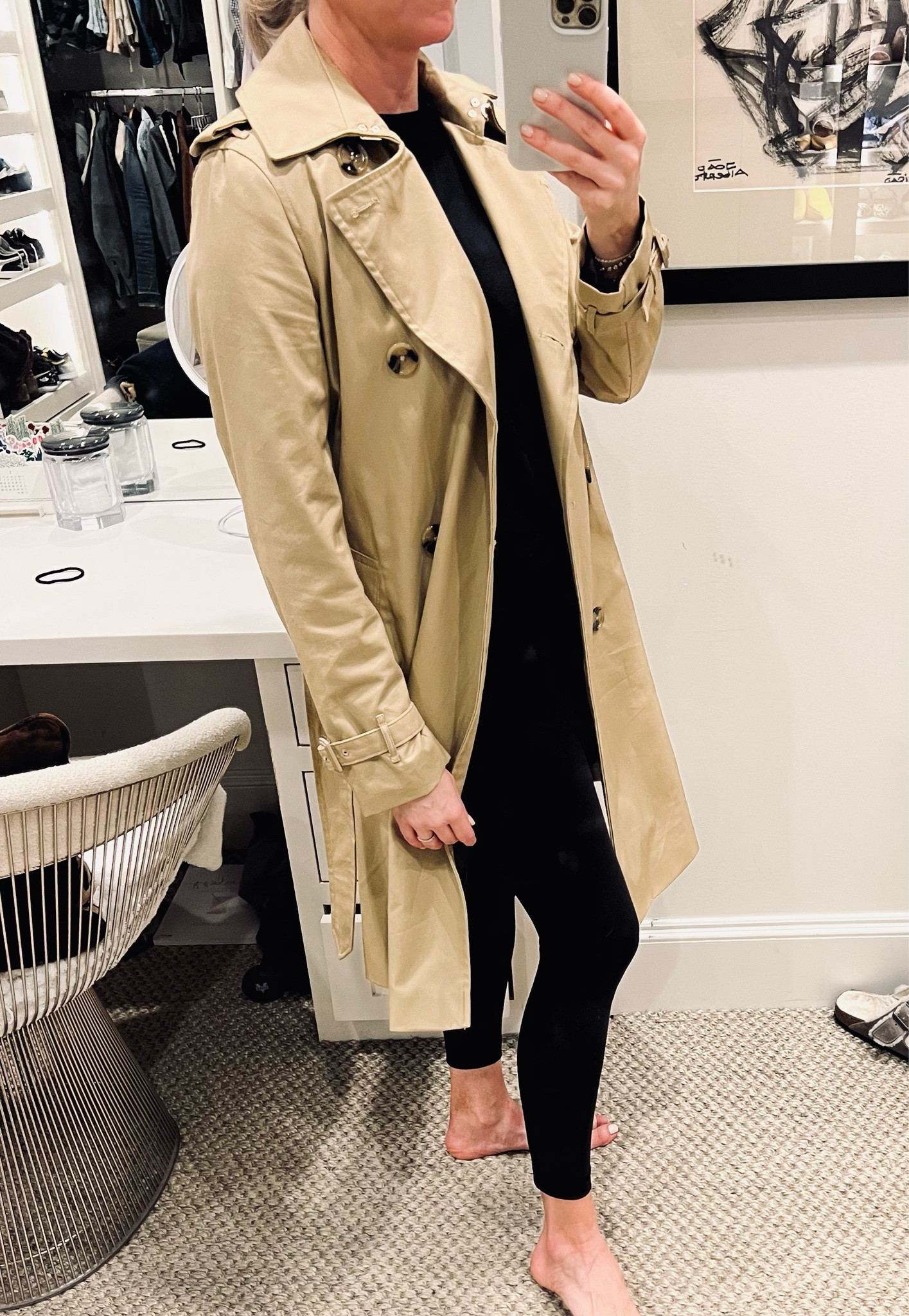 A trench is the perfect piece for cool rainy weather.  Throw on over anything!  I love the trench coats from Mango.  Not a huge investment but look great!  

#LTKstyletip