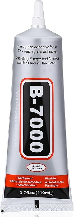 B7000 Jewelry Bead Glue for Jewelry Making, Crystal Clear Glue 3.7 fl oz B7000+Plus Multipurpose ... | Amazon (US)