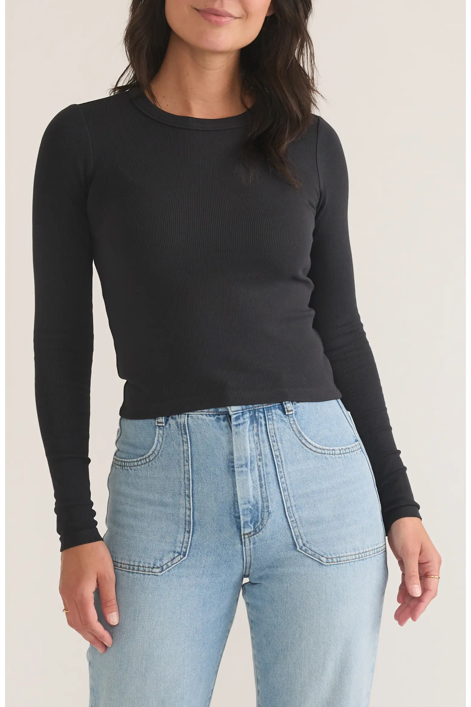 Lexi Sun-In Rib Long Sleeve T-Shirt (Women) | Nordstrom | Nordstrom