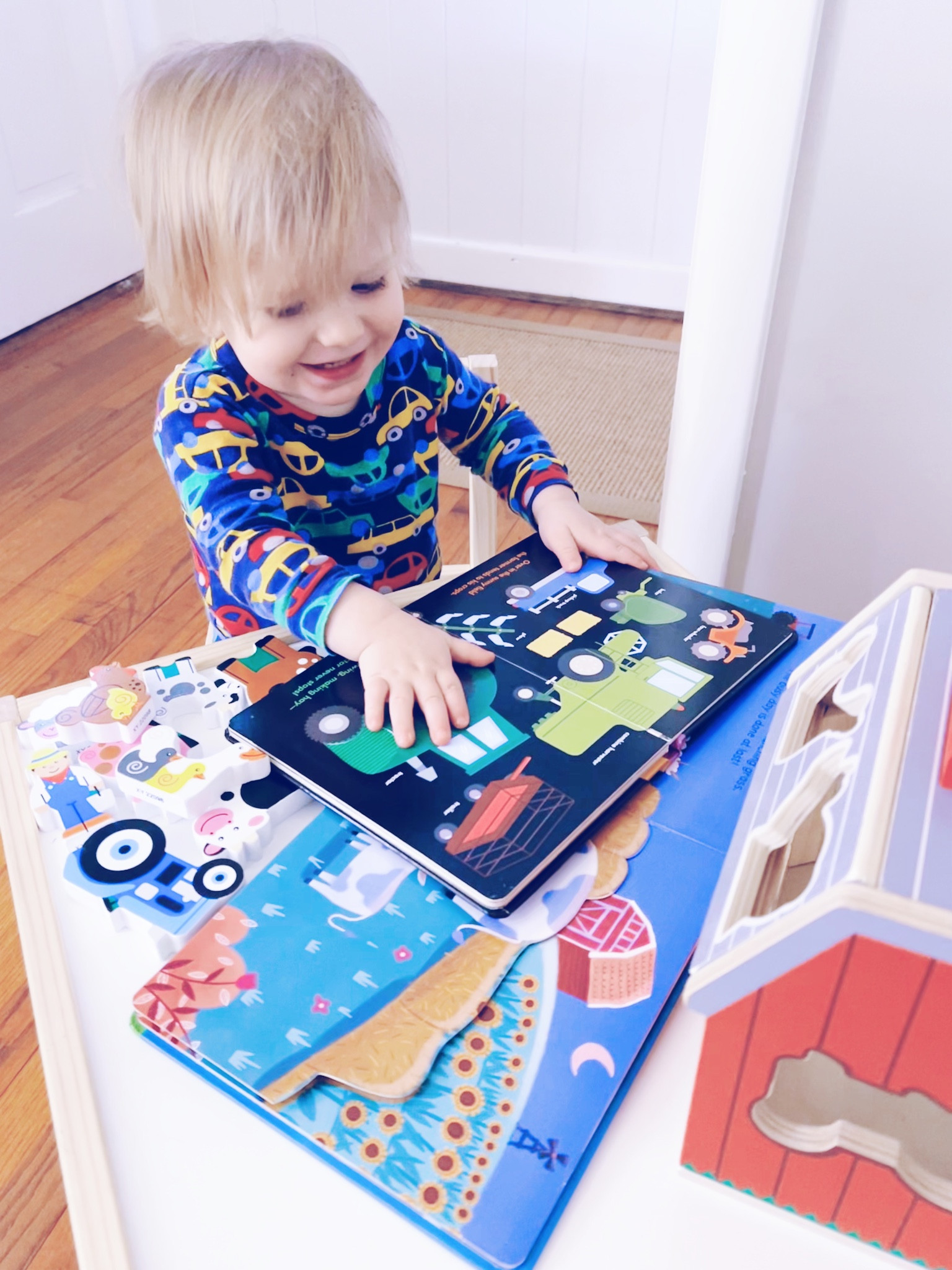 our little country boy is obsessed with farm animals and all things tractors 🚜 !!! feels surreal to be selling our house, but so excited for the dreams the Lord has placed on 
our hearts for down the road 🤗🤍

#LTKfamily #LTKbaby #LTKhome