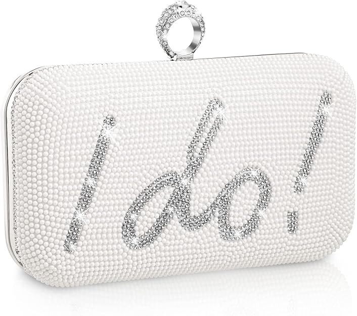 Kacctyen Rhinestone Clutch Bag Bride Clutch Purse Diamond Evening Bag Bride Purse Embellished Jew... | Amazon (CA)