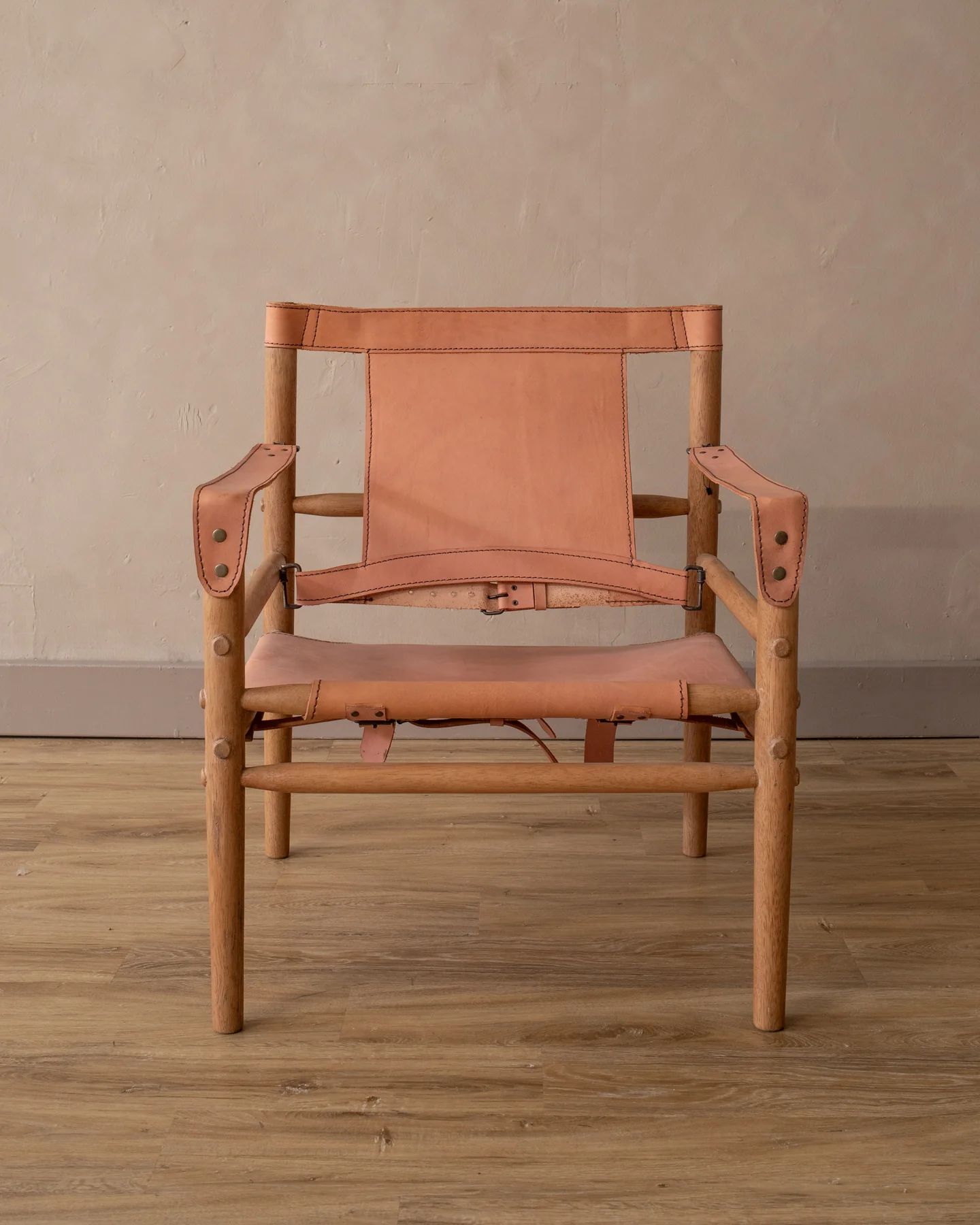 Rocco Natural Leather Chair | The Vintage Rug Shop