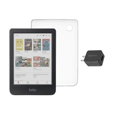 Kobo Clara Colour eReader with Clear Case & AC Bundle | Target