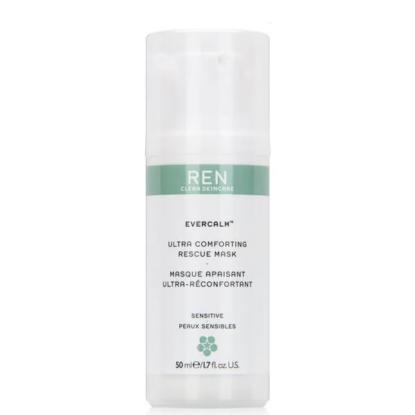 REN Clean Skincare Evercalm Ultra Comforting Rescue Mask 50ml | Look Fantastic (UK)
