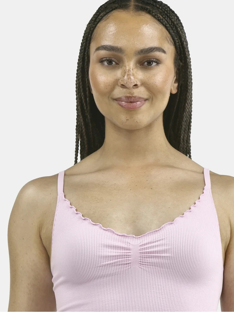 No Boundaries Women's Ruffle Cami, Size XS-3XL | Walmart (US)