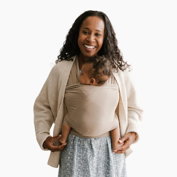 Solly Baby Wrap Carrier in Taupe | Babylist