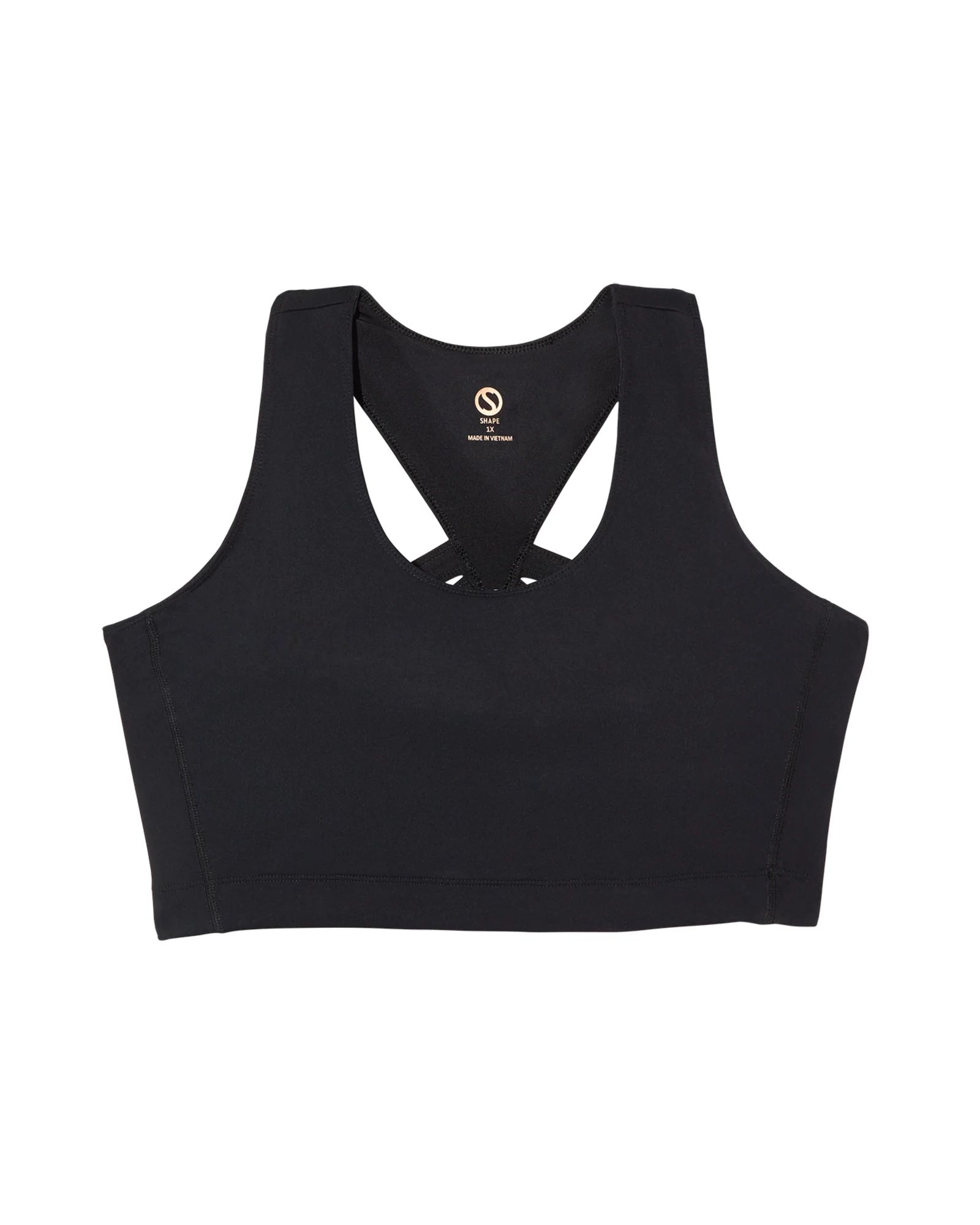 Shape Activewear Belize Sports Bra | Black | Women's Sports bras | Dia & Co