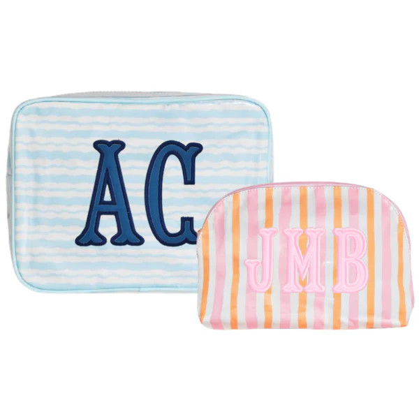 Clear Coated Pouch - Applique by @PBANDJ4THGRADE | Sprinkled With Pink