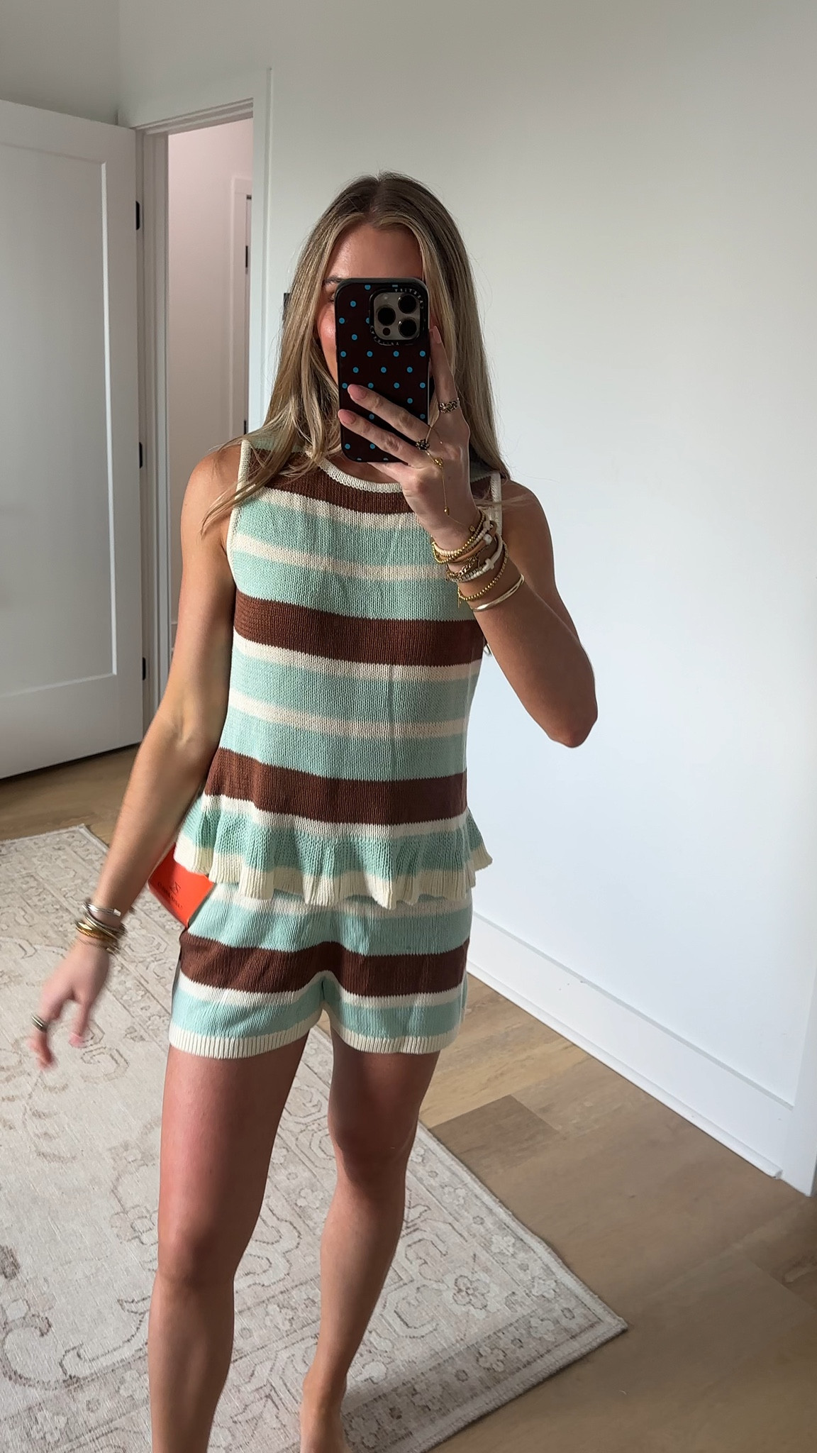 Amazon size small Tankaneo Womens 2 Piece Sweater Short Sets Knit Summer Casual Striped Sleeveless Peplum Tank Top and Shorts Vacation Outfits

#LTKootd #LTKSaleAlert #LTKSeasonal
