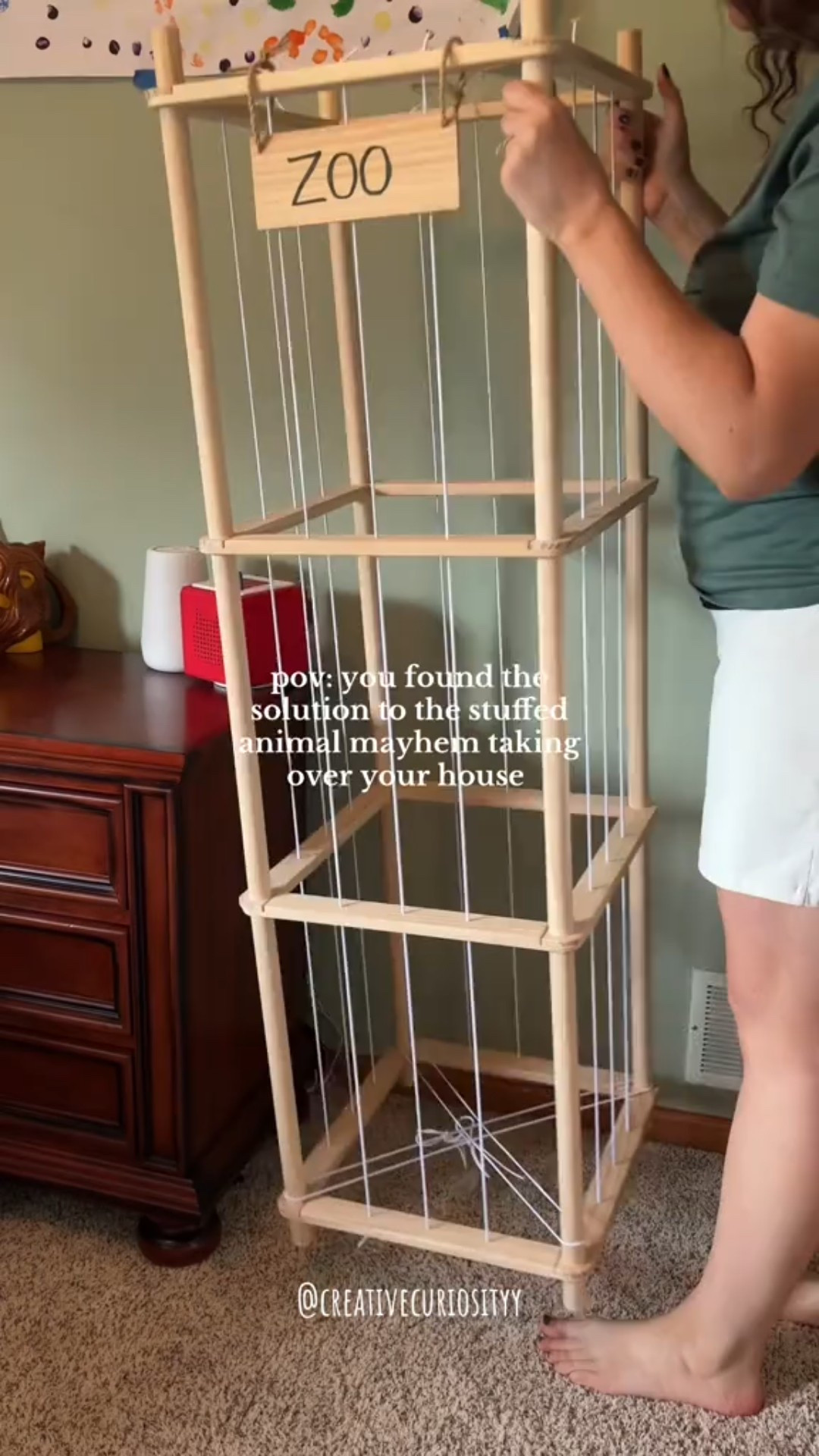 Stuffed animal storage 🙌🏼

#LTKFamily #LTKKids #LTKHome