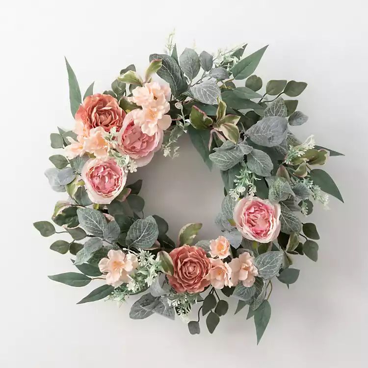 Blushing Buttercups and Roses Wreath | Kirkland's Home