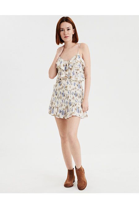AE Ruffle Match Back Top | American Eagle Outfitters (US & CA)