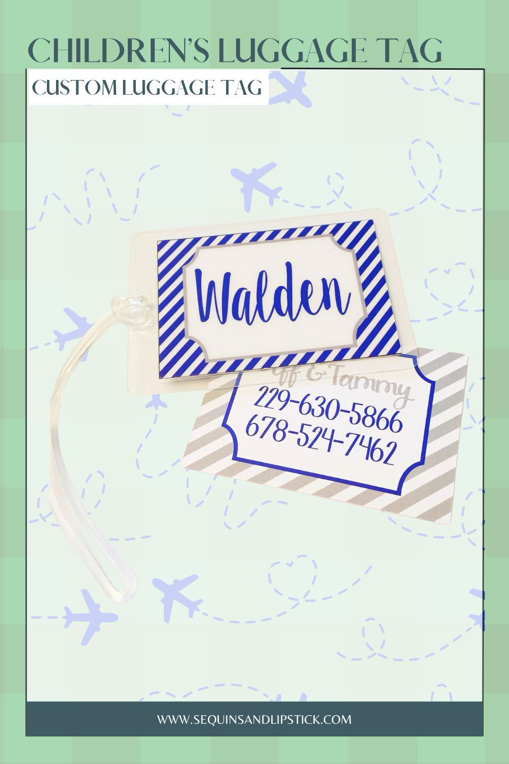 Make travel easier (and cuter!) with personalized kids luggage tags ✈️ Durable, fun, and perfect for school bags, travel, and gifts!  

 #LTKTravel #LTKBaby #LTKKids