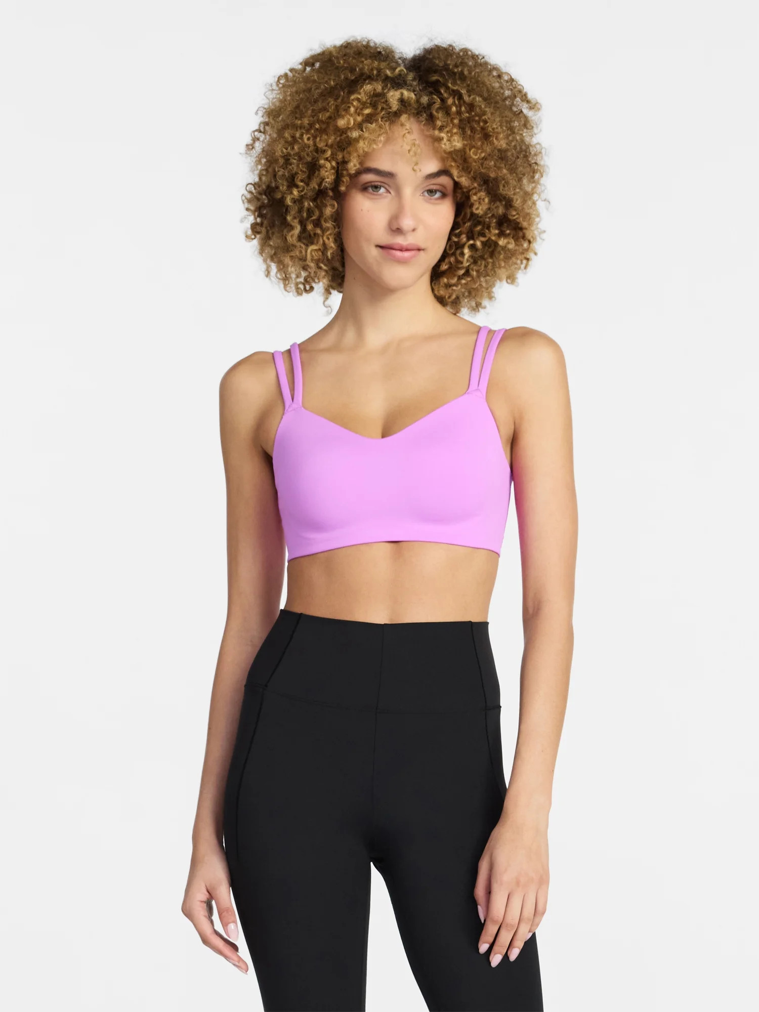 Avia Women's Medium Support Strappy Sports Bra, Sizes S-XXXL | Walmart (US)