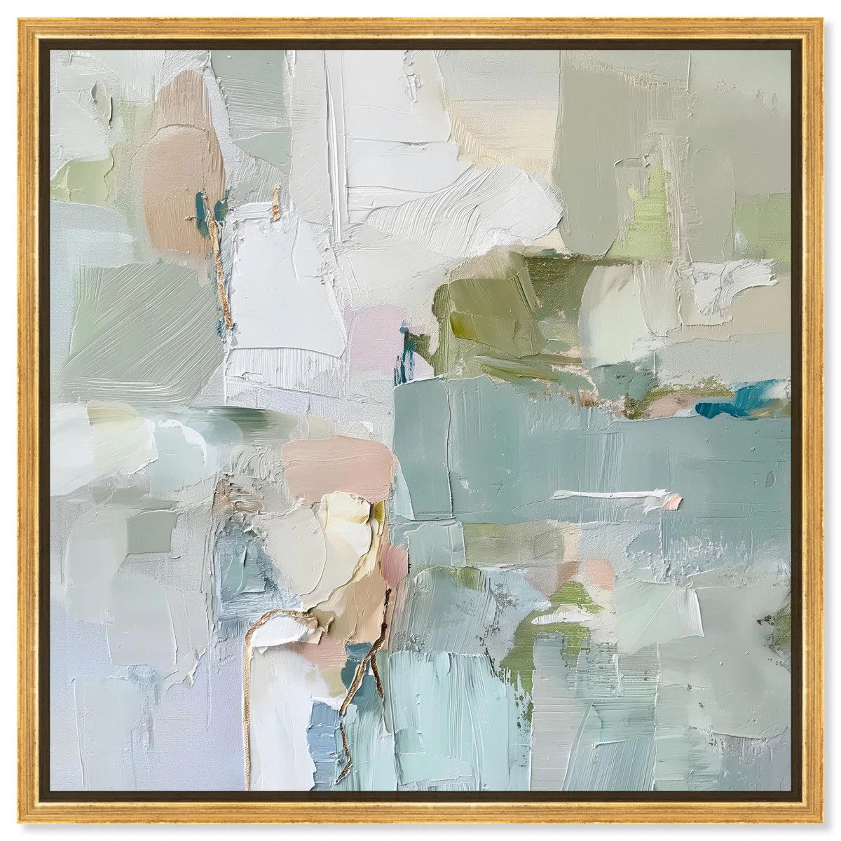 Jade Sweep I Canvas Minimal Abstracts by Art Remedy | Wayfair North America