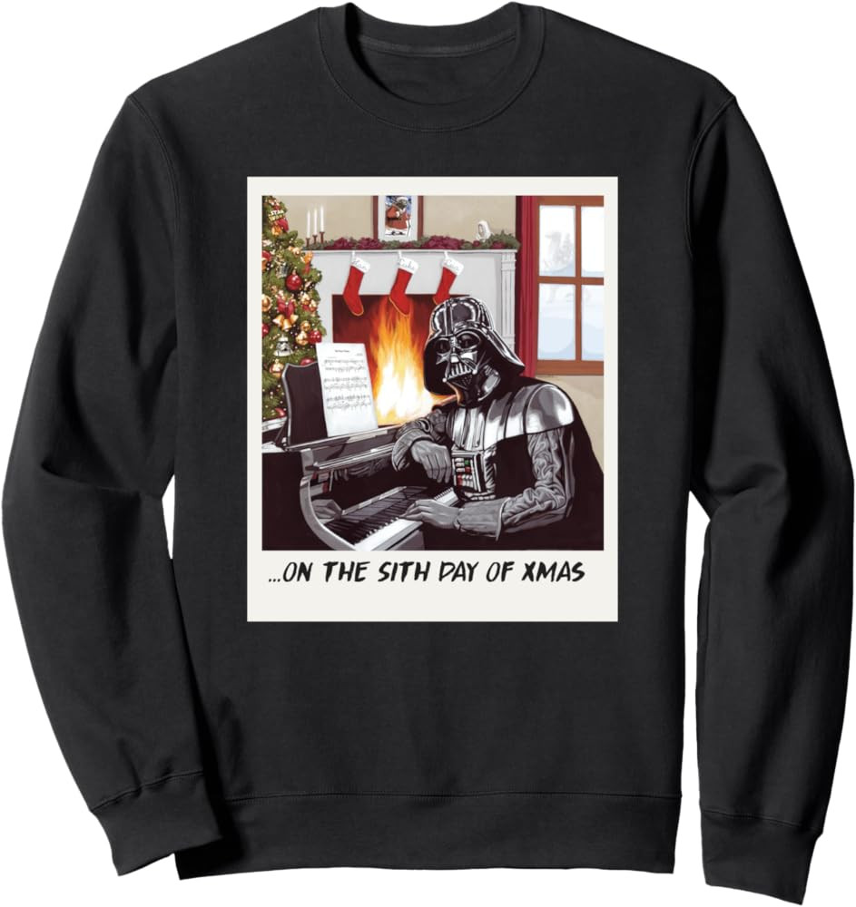 Star Wars Darth Vader Sith Day of Xmas Holiday Sweatshirt | Amazon (US)