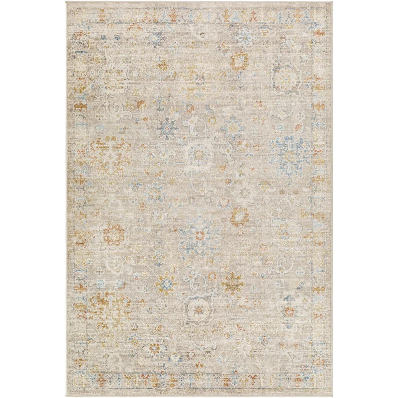 Pertek Esmeralda Traditional Taupe  Area Rug | Wayfair North America