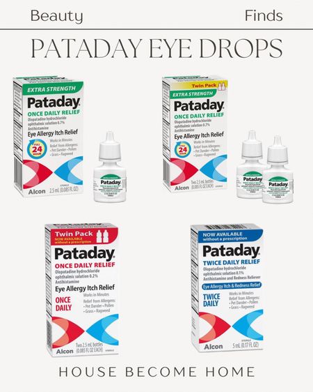 #targetpartner If you have itchy allergy eyes, you need to try Once Daily @pataday Eye Allergy Itch & Redness Relief. It quick and long lasting relief available @target. #ad #Target, #allergies, #BringltOn, #Pataday @targetstyle

#LTKSeasonal #LTKover40