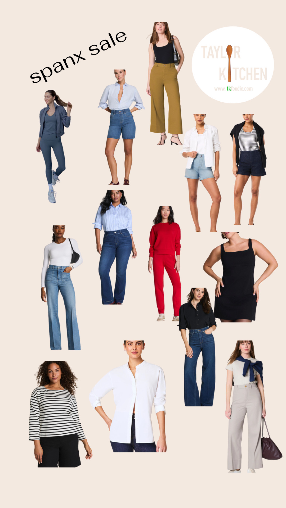 Hear ye, hear ye!  @Spanx is having a #sale.  Lots of great things marked down, including jeans, activewear, shape wear & more.
Some of my favorites here on my LTK. 

 #LTKSaleAlert